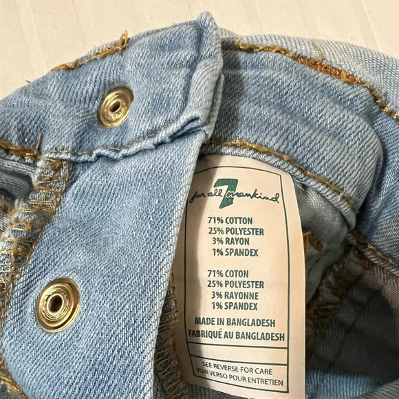 7 for All Mankind Denim Overalls. Baby Toddler Overalls Size 24 months - Picture 6 of 10